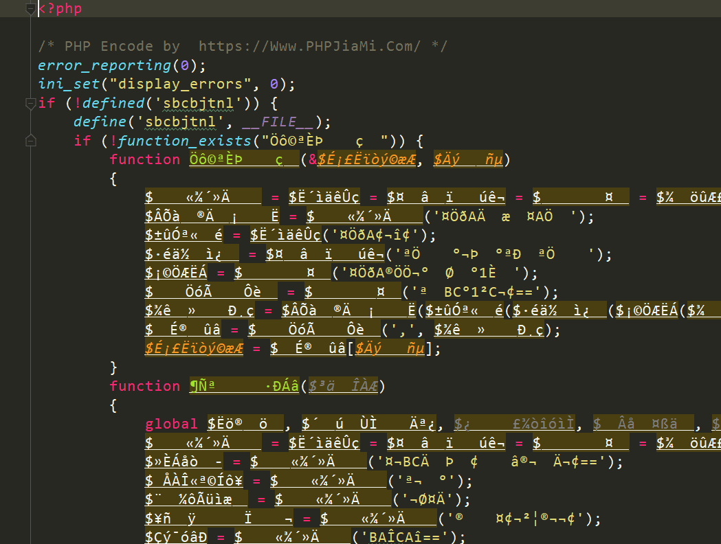 初探PHP-Parser和PHP代码混淆
